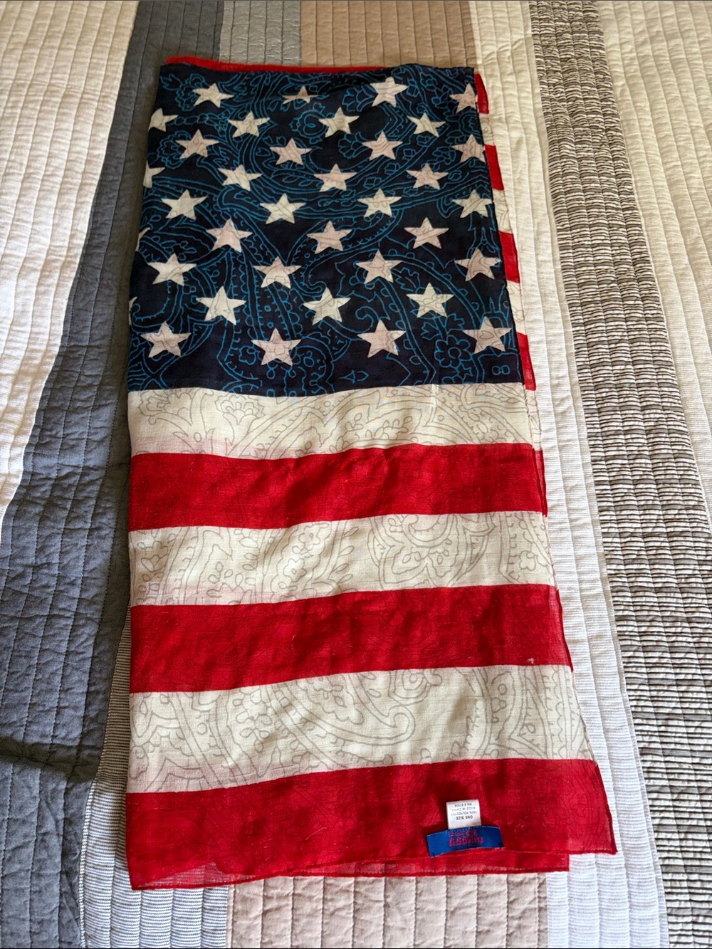 flag sarong/scarf/wall hanging